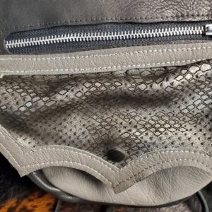 shimmer snake hip bag fanny pack